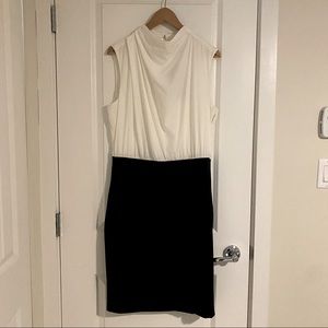 RW&Co Black and White Cocktail Dress size 14